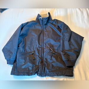 Kids Patagonia insulated rain jacket, XS, navy